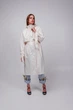 Плащ тренч дизайнерський дощовик Parasol’ka L Ivory White – водонепроникний плащ для подорожей, міста та туризму - зображення 1