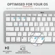 Клавіатура Trust Nado BT White - зображення 6