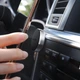 Тримач для мобільного Магнітний BOROFONE BH7 Plane magnetic in-car holder Black - зображення 2