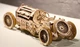 Механический 3D пазл UGEARS Спорткар U-9 Гран-при (70044) - изображение 3