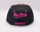 Кепка детская M&JJ NY (Snapback) Черный-Розовый (4012) - изображение 3