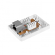 Розетка Logicpower LP-212 RJ45 1 порт кат. 5Е FTP Белый - изображение 4