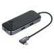 Концентратор USB REMAX RU-U88 Type-C 6в1 сірий - зображення 3