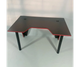 Стіл комп'ютерний геймерський ігровий DROM Square Black/Red - зображення 1