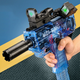 Електричний іграшковий пістолет UZI SMG з м'якими кульками (24шт) - зображення 3