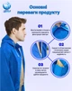 Дождевик женский VelaSport Defence XXL Синий - изображение 2