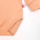 Боді однотонний персикового кольору Peach Персиковий 74см (6-9міс) - зображення 4