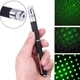 Лазерна указка із зеленим променем та 5 насадками Green Laser Pointer 8420 1000 mW - зображення 3