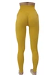 Леггинсы в рубчик с моделирующим швом сзади Leggings Rib Honey S/M Желтый - изображение 2