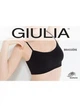 Топ безшовний жіночий на тонких бретелях Giulia Brassiere Nero S/M Чорний - зображення 3