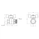 Кран шаровой Thermo Alliance Standart 1/2" ВН для воды (бабочка) SD607NW15PN40 - изображение 2