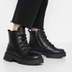 Женские зимние ботинки кожаные высокие Ashoes 4758/4 0200 36 23.5 см Черные (ROZ6400190100) - изображение 2