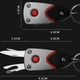 Брелок мультитул Multi Keychain з ліхтариком - зображення 4