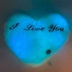 Подушка-нічник Серце Glows Heart Pillow із батарейками - зображення 2