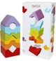 Деревянная игрушка Cubika Пирамидка LD-12 8 деталей (15009) - изображение 1