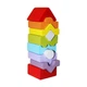 Деревянная игрушка Cubika Пирамидка LD-10 10 деталей (14989) - изображение 2