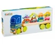 Деревянная игрушка Cubika Тягач с машинками LM-12 (13418) - изображение 3