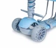 Самокат детский Scale Sports Smart Scooter 5 in 1 С бортиком голубой (1937755802) - изображение 2