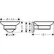 Мыльница подвесная HANSGROHE LOGIS стекло хром 41715000 - изображение 2