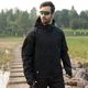 Тактична куртка / вітровка Pave Hawk Softshell black XXXXXL - зображення 9