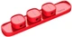 Держатель кабелей Baseus Peas Cable Clip Red (ACWDJ-09) - изображение 1
