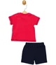 Комплект (футболка, шорты) Mickey Mouse 80-86 см (12-18 мес) Disney MC17259 Черно-красный 8691109875273 - изображение 2