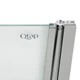 Штора на ванну Qtap Standard CRM407513APR стекло Pear 6 мм, 75х130 см, правая - изображение 4