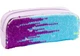 Пенал с паетками, 1 отделение Cool For School фиолетовый с голубым 9,5*20*4 см (6571-purple) - изображение 1
