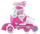 Детские ролики 3в1 Croxer Missy Pink размер 27-30 (zh241) - изображение 7