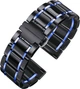 Керамічний Ремінець Ceramo для ZEPP E Square / Circular Black Blue (28745-43) - зображення 2
