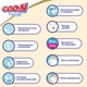 Подгузник GOO.N Premium Soft 9-14 кг размер L унисекс 44 шт (863228) - изображение 8