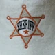 Банная шапка модельная из натурального войлока "Шериф" белая (СF-F-SHW) - изображение 5