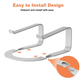 Подставка для ноутбука Duchy Aluminum Ergonomic Portable Silver - изображение 2