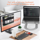 Подставка для ноутбука Duchy Aluminum Ergonomic Portable Silver - изображение 7