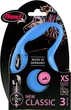 Поводок-рулетка Flexi Classic XS 3 м Синий - изображение 1