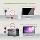 УМБ Портативний зарядний пристрій Allpowers 2000W 405000mAh 3.7V(1500Wh) з 4 розетками 220V EU - зображення 7