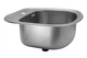 Кухонная мойка KRONER (KRP) Satin-4749 D0.8T180 - изображение 3