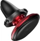 Автодержатель Baseus Magnetic Air Vent Car Mount Holder with cable clip Red - изображение 3