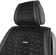 Премиум накидки для передних сидений Beltex Monte Carlo 2 шт Black (BX81150) - изображение 3