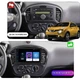 Штатная магнитола Lesko для Nissan Juke I Рестайлинг 2014-2019 экран 9" 1/16Gb/ Wi-Fi Optima GPS Android - изображение 2