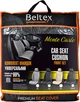 Премиум накидки для передних сидений Beltex Monte Carlo 2 шт Black-red (BX81160) - изображение 8