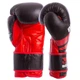 Перчатки боксерские кожаные на липучке BAD BOY (10oz) черно-красные MA-6738-R - изображение 3