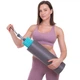 Масажний ролик ролер 3 в 1 Foam Roller Zelart 5715 45x16 см Black-Mint - зображення 9