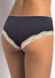 Женские трусики кюлот с кружевом Sielei 1261 Blu 44(M) Синий - изображение 2