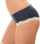 Женские трусики кюлот с кружевом Sielei 1261 Blu 44(M) Синий - изображение 5