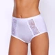 Женские высокие трусики с гипюром Jadea 534 Bianco 46(L) Белый - изображение 1