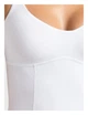 Боді з м'якими чашками Sielei 1846 Bianco 70B Білий - зображення 3