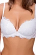 Білий ажурний бюстгальтер Lormar Desideriopizzo Bianco 85B Білий - зображення 4
