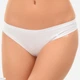 Трусики-бразилиана из эластичного хлопка Sielei 1247 Bianco 48(XL) Белый - изображение 1