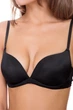 Гладкий бюстгальтер пуш-ап Lormar Desiderio Nero 80B Черный - изображение 4